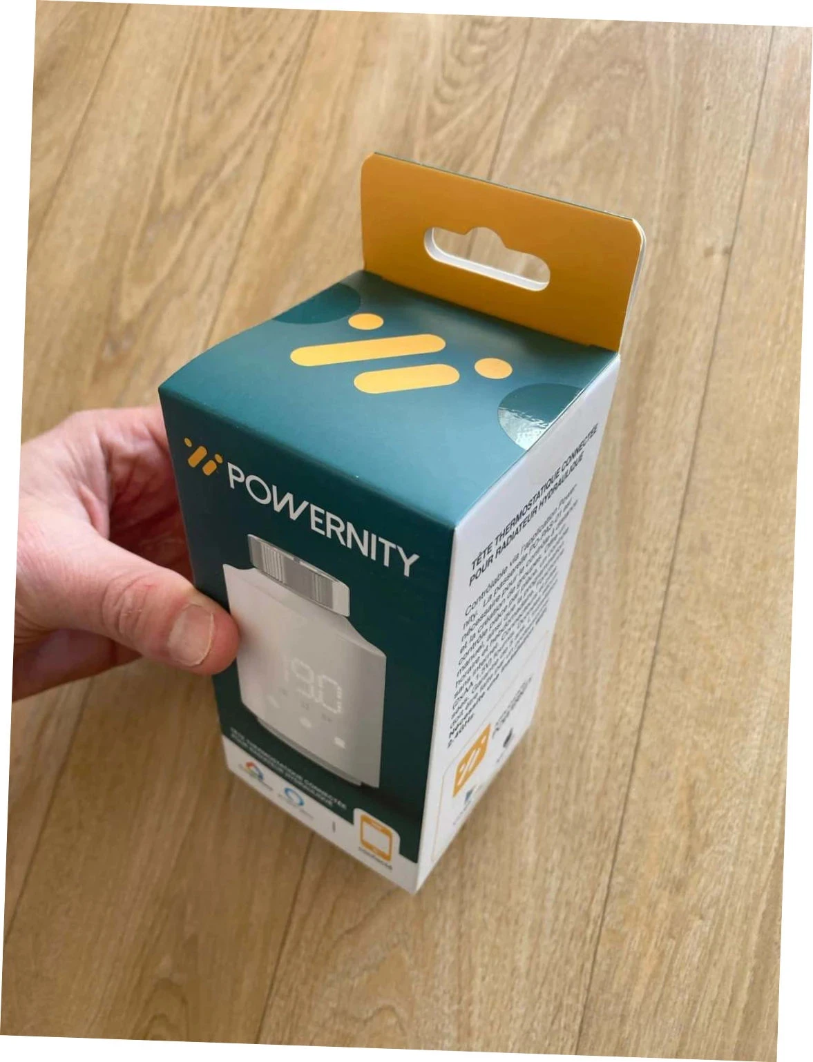 Cabezal termostático conectado para radiador hidráulico Powernity – photo 7